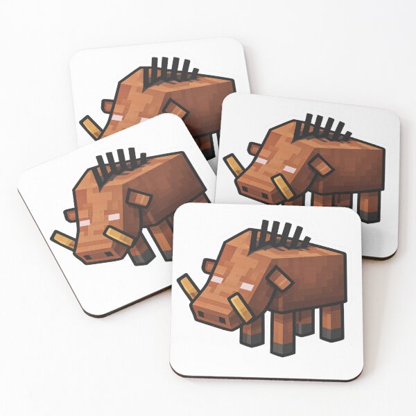 Item preview, Hostile Hoglin - Pixelated Art designed and sold by nukhongwom.