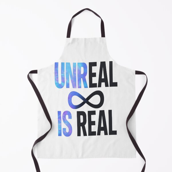 Item preview, Unreal Is Real Glitch Galaxy Typography designed and sold by HiteshArt111.