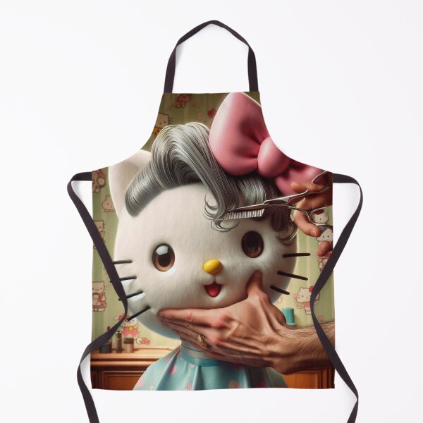 Item preview, "Purrrm Rollz & Bowtox: Lil Miss Meowlywood Gettin’ Her Curlz Did ??" designed and sold by Print Fiction.