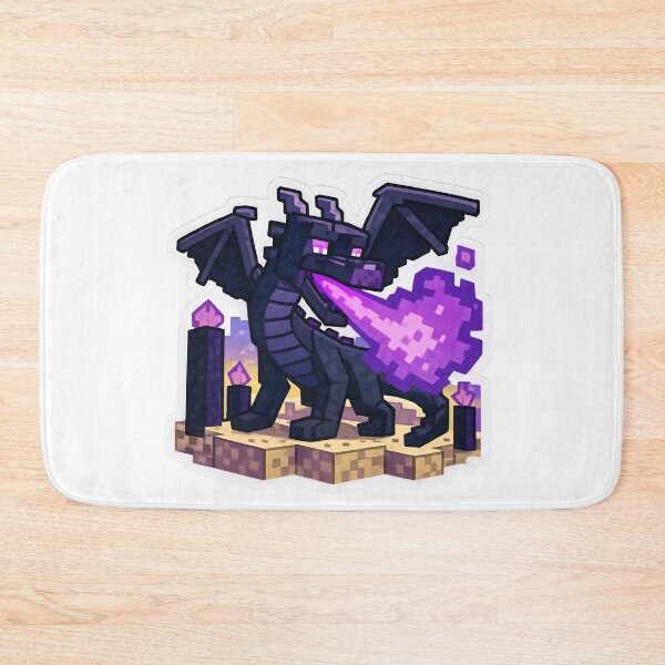 Item preview, Hostile Ender Dragon - Pixelated Art designed and sold by nukhongwom.