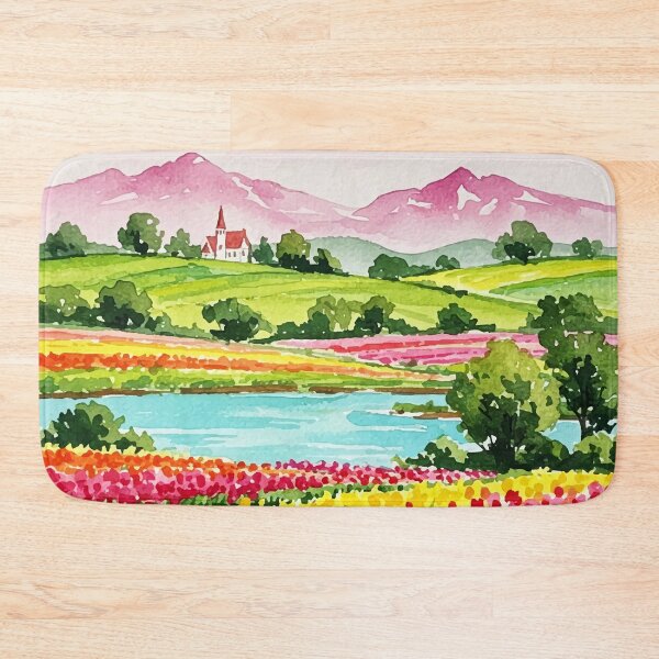 Item preview, Rural landscape designed and sold by Design4uStudio.