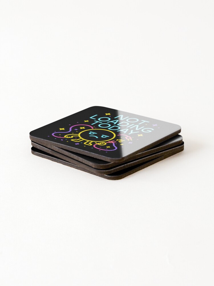 Thumbnail 4 of 5, Coasters (Set of 4), Not Loading Today  designed and sold by Bellassi.