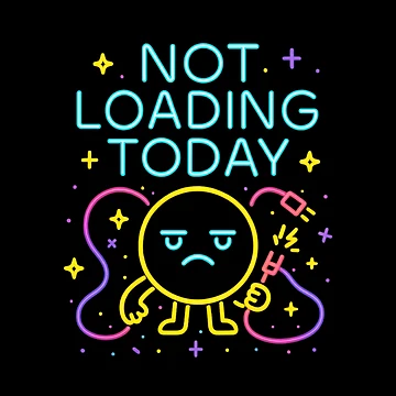 Artwork thumbnail, Not Loading Today  by Bellassi