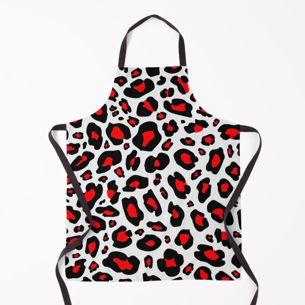 Item preview, Bold Leopard Print with Red Accents designed and sold by quickkdesign.