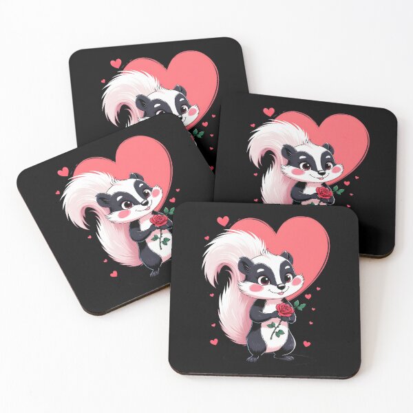 Item preview, Love Stinks (sometimes) – Cute Valentine Skunk Design designed and sold by LaLi-Designs.