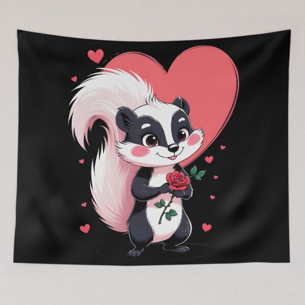 Item preview, Love Stinks (sometimes) – Cute Valentine Skunk Design designed and sold by LaLi-Designs.