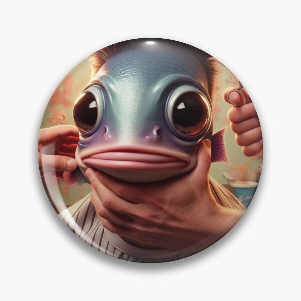 Item preview, "Gillz & Glam: Fresh Fade for a FameFish ?✂️?‍♂️" designed and sold by Print Fiction.
