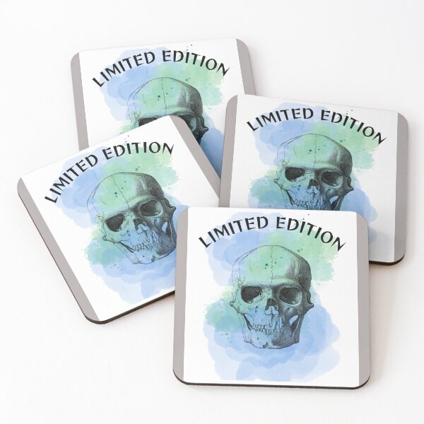 Item preview, Limited edition watercolor skull designed and sold by TintayFuturo.