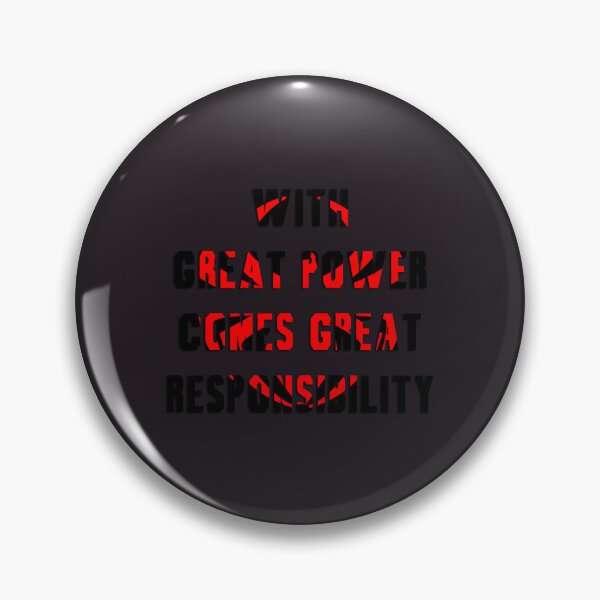 Item preview, With Great Power designed and sold by AvatarObi.