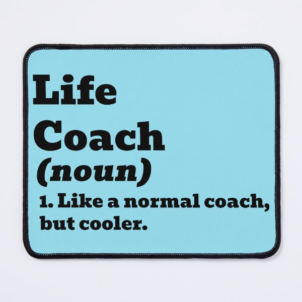 Item preview, Life Coach Like Normal But Cooler designed and sold by WakeNBake-Tees.