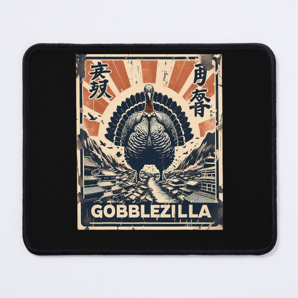 Item preview, Retro Humor Happy Thanksgiving Style Quote Funny Gobblezilla designed and sold by nguyenconguan80.