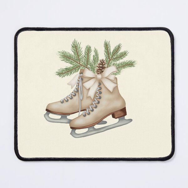 Item preview, Vintage Ice Skates Christmas designed and sold by SolarFamily.