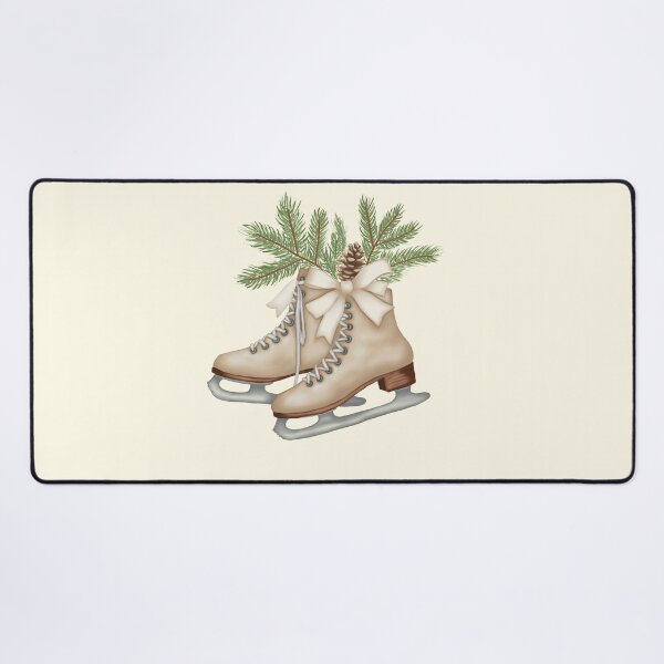 Item preview, Vintage Ice Skates Christmas designed and sold by SolarFamily.