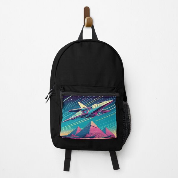 Item preview, "Futuristic Voyage Over Ancient Pyramids" designed and sold by Dogandesighn.