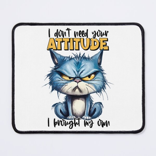 Item preview, Grumpy Cat, Sarcastic Attitude Quote designed and sold by FunnyTeeByMe.