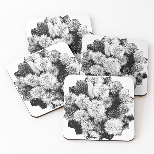 Item preview, Autumn Spiky Chestnut Burrs – Rustic Fall Nature Texture designed and sold by Dryft7.
