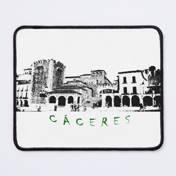 Item preview, Cáceres, Extremadura, Spain. Plaza Mayor. Souvenirs of Cáceres. designed and sold by Rebeldía Pura.