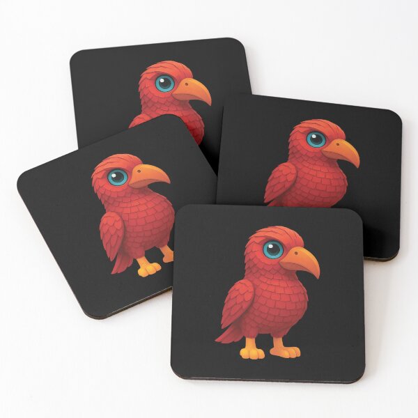 Item preview, Cute Red Bird  designed and sold by Black-WhiteFUN.