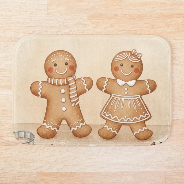 Item preview, Cute Gingerbread Couple Christmas designed and sold by 0606PM.