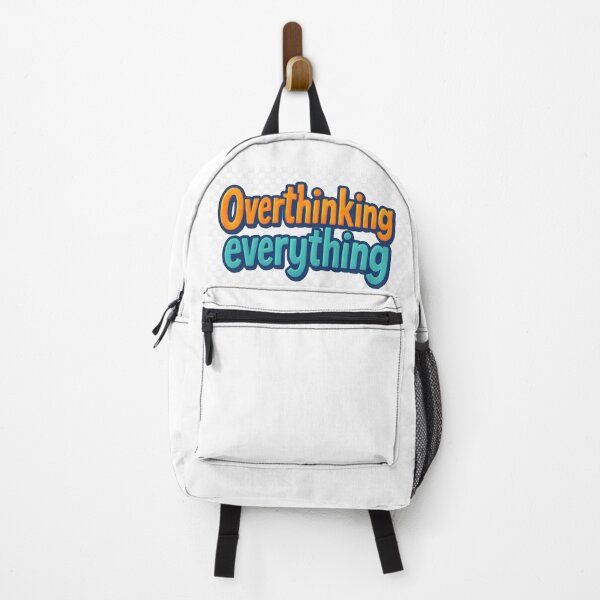 Item preview, Funny Quote “Overthinking Everything” designed and sold by SassyArtistry.