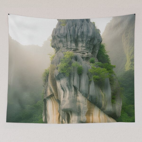 Item preview, Majestic Limestone Karst Island in Serene Waters designed and sold by Haji-S.
