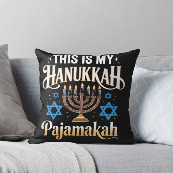 Item preview, This is my Hanukkah Pajamakah for Jewish Christmas Pajama designed and sold by Clairenity Studio.