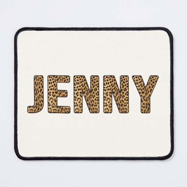 Item preview, Jenny Name Leopard Print designed and sold by Jeallan Designs.