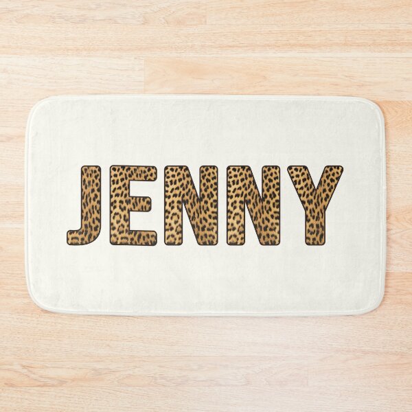 Item preview, Jenny Name Leopard Print designed and sold by Jeallan Designs.
