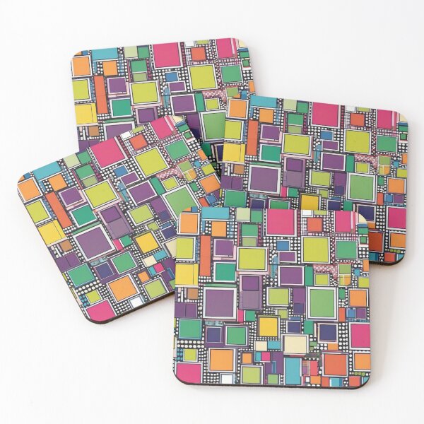 Item preview, BOXES AND DOTS DESIGN designed and sold by Fabrifrank.
