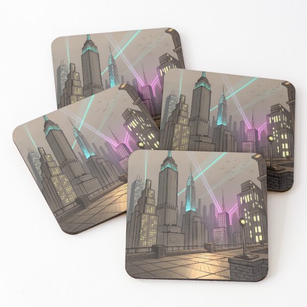 Item preview, Hand-Drawn Sketch of Futuristic Cityscape designed and sold by Bionson Art.