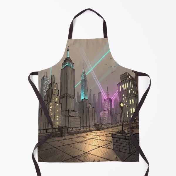Item preview, Hand-Drawn Sketch of Futuristic Cityscape designed and sold by Bionson Art.