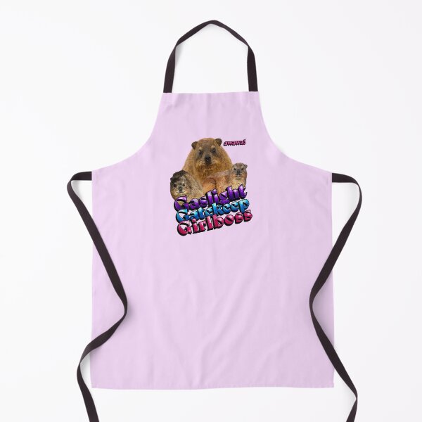 Item preview, Hyrax Awawa Dassie Gaslight Gatekeep Girlboss Disco Meme designed and sold by Astropaint.