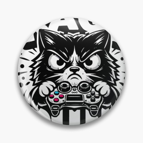 Item preview, Rage Quit Cat Gaming Shirt - Angry Gamer Controller Tee - Funny Video Game Gift designed and sold by DrawDrip.