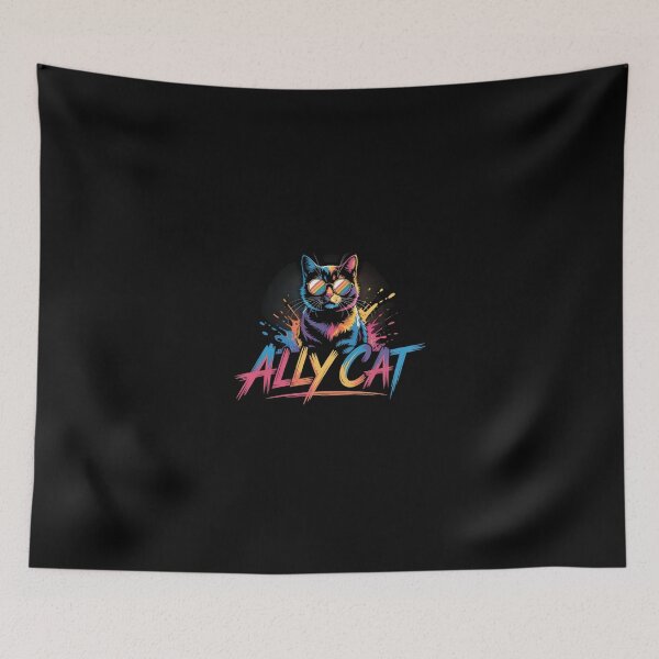 Item preview, Lgbt Ally Cat Gay Rainbow  designed and sold by ChristopStano.