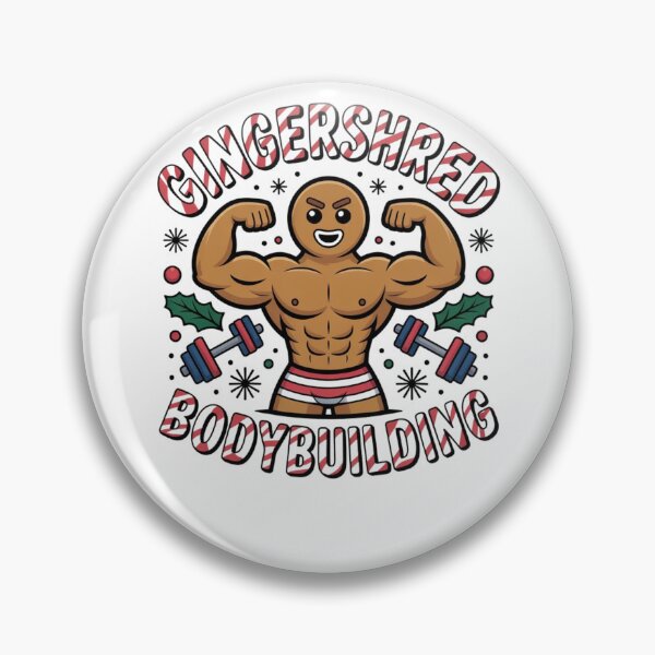 Item preview, Funny Gingershred Bodybuilding Gym Christmas designed and sold by MIMSCorneR.