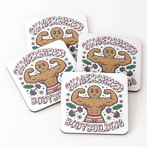 Item preview, Funny Gingershred Bodybuilding Gym Christmas designed and sold by MIMSCorneR.