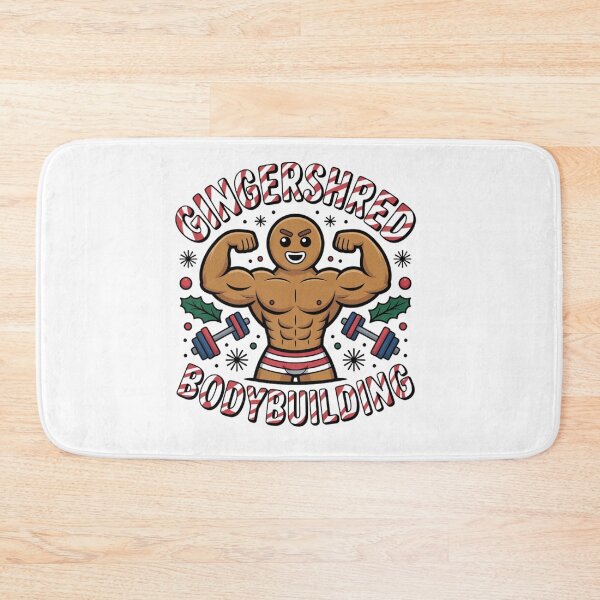 Item preview, Funny Gingershred Bodybuilding Gym Christmas designed and sold by MIMSCorneR.