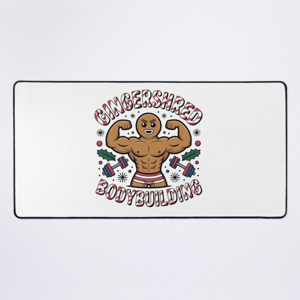 Item preview, Funny Gingershred Bodybuilding Gym Christmas designed and sold by MIMSCorneR.