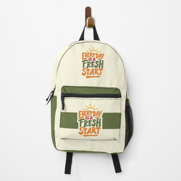 Item preview, Everyday Is a Fresh Start Motivational Quote Design designed and sold by DaVinciFeather.