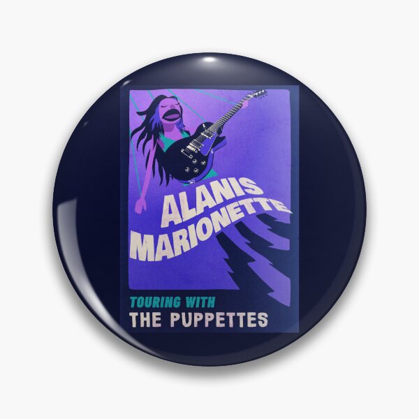 Artikelvorschau, Alanis Marionette (Morissette) Puppe entworfen und verkauft von Teartynuy.