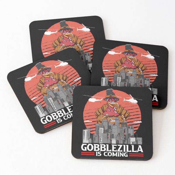 Item preview, Funny Thanksgiving Gobblezilla Quote Style Happy Retro Humor designed and sold by nguyenconguan80.