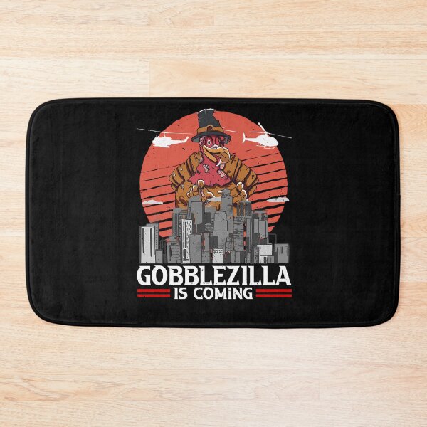 Item preview, Funny Thanksgiving Gobblezilla Quote Style Happy Retro Humor designed and sold by nguyenconguan80.