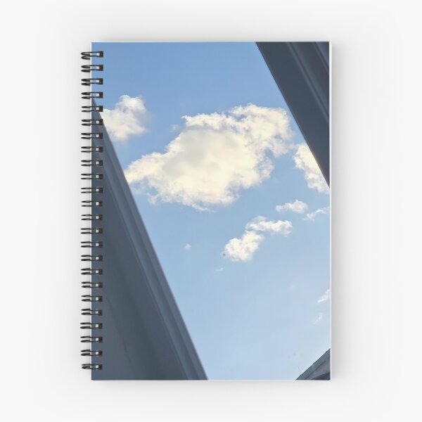 Item preview, Blue Sky White Clouds Window View - Minimalist Architecture Photography designed and sold by VAGABOND12.