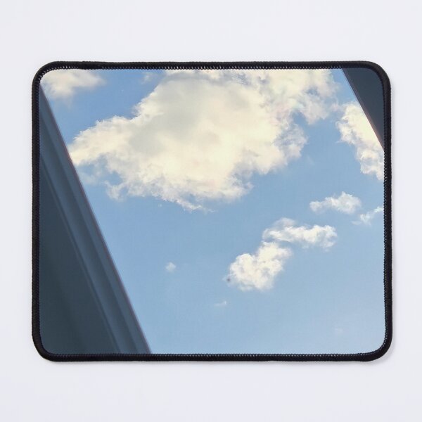 Item preview, Blue Sky White Clouds Window View - Minimalist Architecture Photography designed and sold by VAGABOND12.