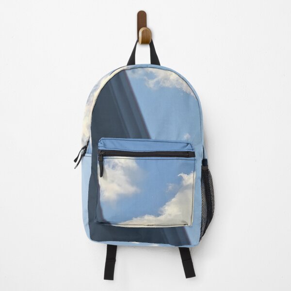 Item preview, Blue Sky White Clouds Window View - Minimalist Architecture Photography designed and sold by VAGABOND12.