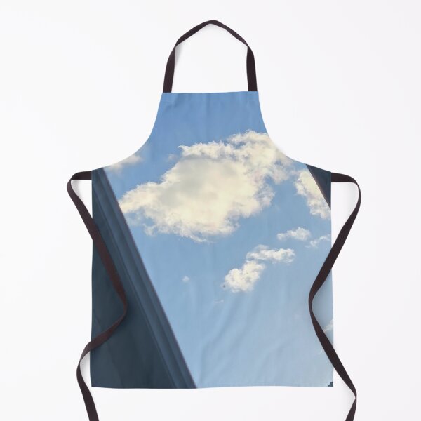 Artikelvorschau, Blue Sky White Clouds Window View - Minimalist Architecture Photography entworfen und verkauft von VAGABOND12.