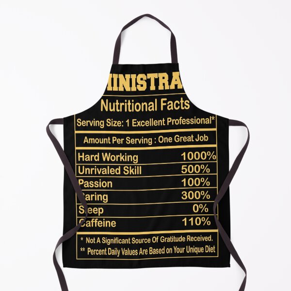 Item preview, Administrator Nutrition Facts Gifts, Administrator gifts designed and sold by tejoi.