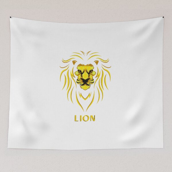 Item preview, Royal Golden Lion Emblem – Luxury Metallic Art” designed and sold by Premium design and stickers.