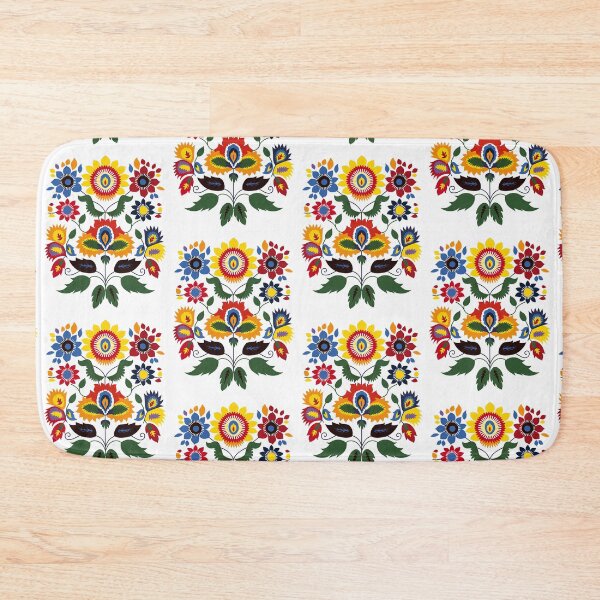Item preview, Colorful Polish Flowers Pattern | wycinanki | Folklore | Folk Art designed and sold by xiao xuans.