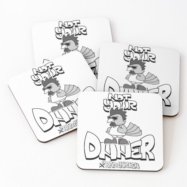 Item preview, BAD CHICKEN SERIES – NOT YOUR DINNER. designed and sold by collectionA.